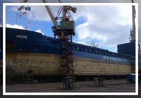 Remont odnowienia klasy jednostki Jason w SMW - GospodarkaMorska.pl