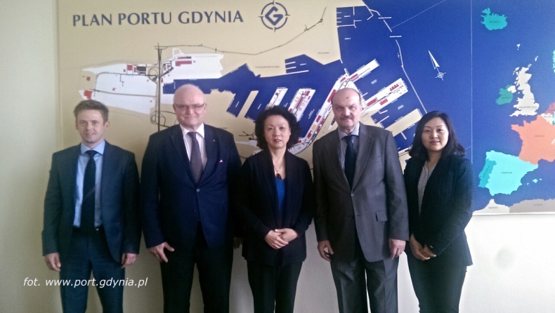 Wizyta przedstawicieli Chin w Porcie Gdynia - GospodarkaMorska.pl
