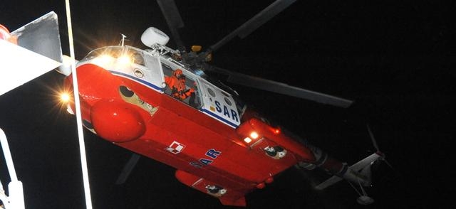 Nocny ratunek na Bałtyku - GospodarkaMorska.pl