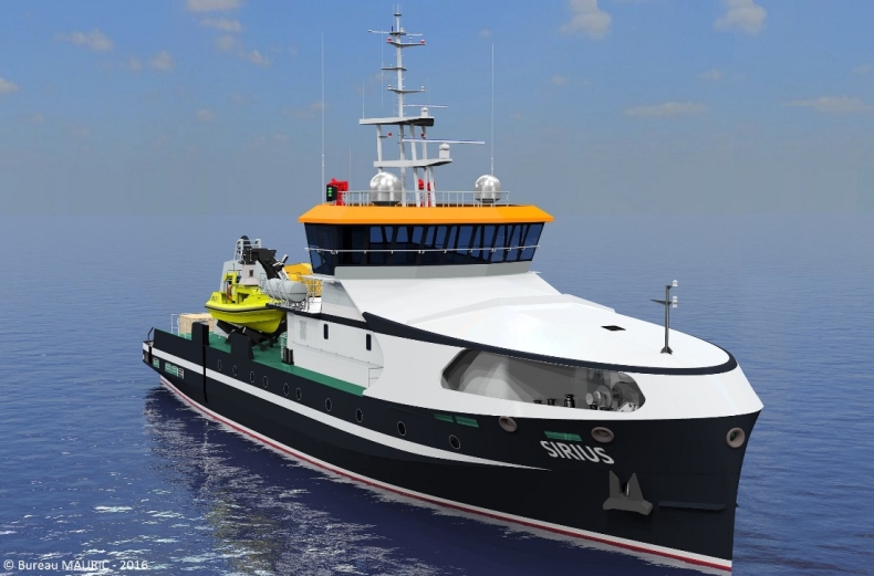 W stoczni Crist zwodowano kadłub nowoczesnej jednostki ratowniczej - GospodarkaMorska.pl