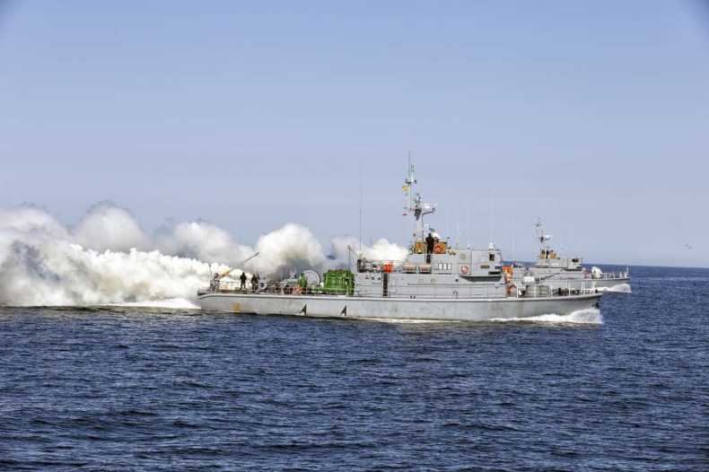 Okrętowa Grupa Trałowa 12. Dywizjonu Trałowców na morzu! - GospodarkaMorska.pl