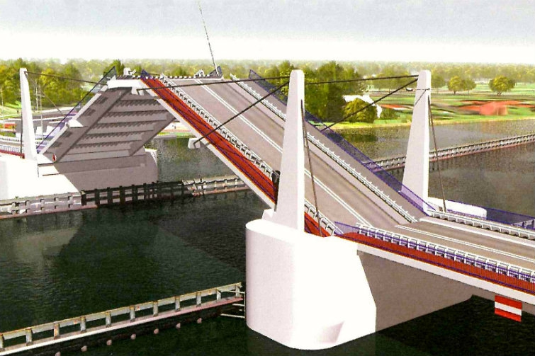 Koniec z pontonem. Będzie prawdziwy most w Sobieszewie - GospodarkaMorska.pl