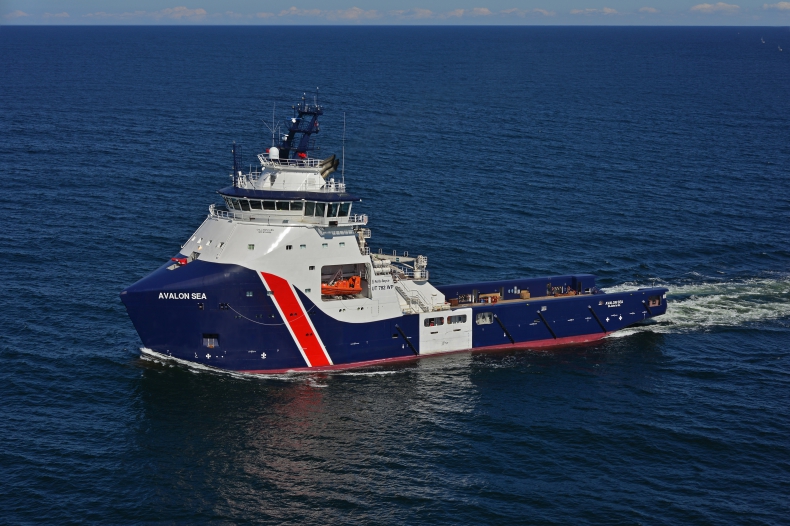 Specjalistyczny statek Avalon Sea już przekazany armatorowi - GospodarkaMorska.pl