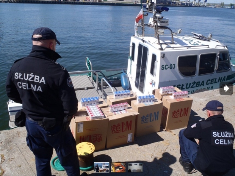 Papierosy ukryte w kontenerze na narzędzia w gdańskim porcie - GospodarkaMorska.pl