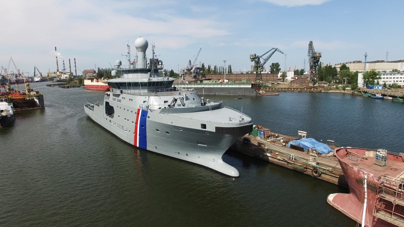 Islandzki okręt zawinął na remont do stoczni Alkor - GospodarkaMorska.pl