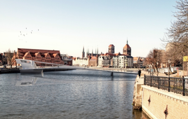 Rusza budowa kładki na Ołowiankę - GospodarkaMorska.pl