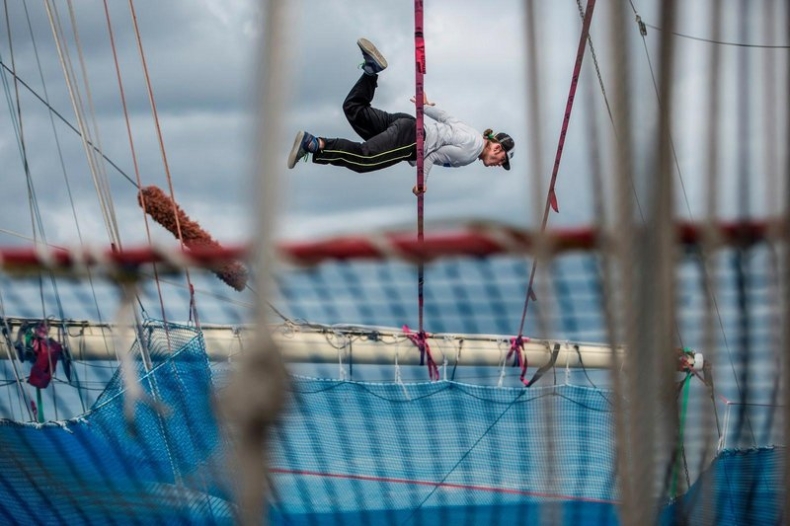 Cuda na linach. Niezwykła impreza na Darze Młodzieży (wideo) - GospodarkaMorska.pl