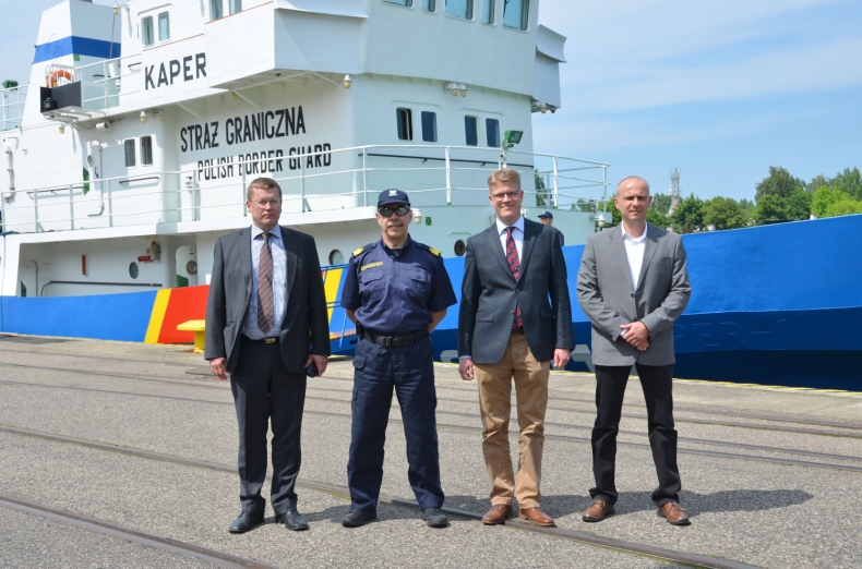 Wizyta komendantów fińskiej Straży Granicznej - GospodarkaMorska.pl
