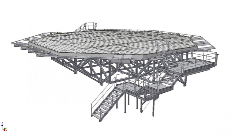 Vistal Gdynia z zamówieniem na lądowisko dla śmigłowców - GospodarkaMorska.pl