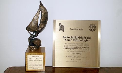 Politechnika Gdańska nagrodzona za innowacje dla Sił Zbrojnych RP - GospodarkaMorska.pl