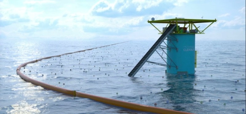 Boskalis instaluje pierwszy prototypu nowoczesnego system do oczyszczania oceanów z plastiku (wideo) - GospodarkaMorska.pl