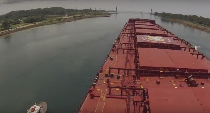 Przepłyń z nami nowy Kanał Panamski (time-lapse) - GospodarkaMorska.pl