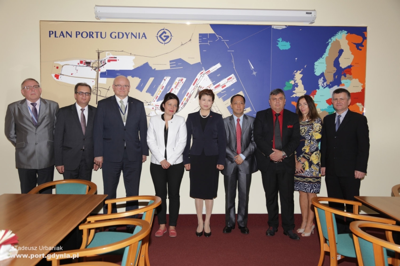 Wizyta chińskiej delegacji w Gdyni - GospodarkaMorska.pl