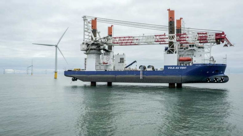 Wybudowany w Polsce jack-up zainstaluje turbiny na eksperymentalnej farmie wiatrowej - GospodarkaMorska.pl
