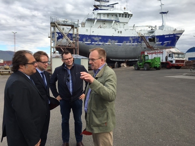 Szefowie resortu zakończyli oficjalną wizytę w Republice Islandii - GospodarkaMorska.pl