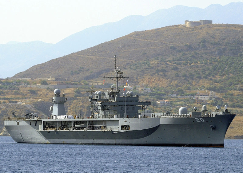 USS Mount Whitney dziś przypłynie do Gdyni - GospodarkaMorska.pl