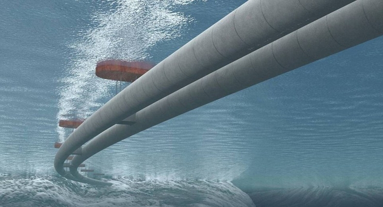 Pływajace tunele w Norwegii - GospodarkaMorska.pl