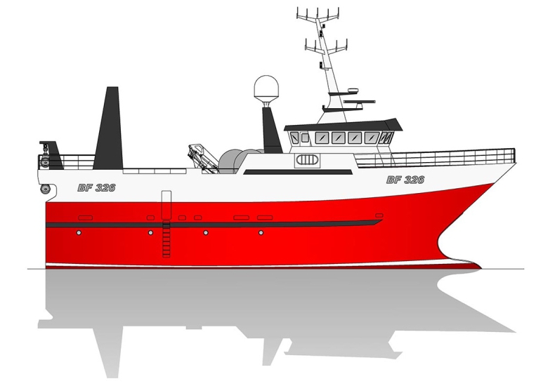 W Szczecinie zwodowano kolejny kadłub trawlera dla Szkotów - GospodarkaMorska.pl