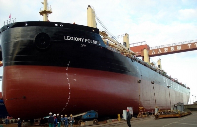 Najnowszy masowiec PŻM wyruszył w pierwszy rejs - GospodarkaMorska.pl