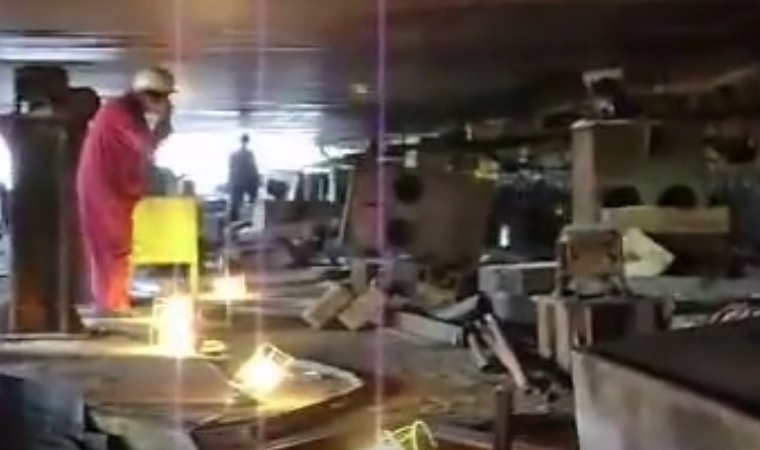 Wodowania z takiej perspektywy nigdy nie oglądaliście! (wideo) - GospodarkaMorska.pl