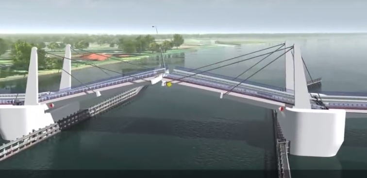 Otwarcie ofert sześciu firm na budowę mostu na Wyspę Sobieszewską w Gdańsku - GospodarkaMorska.pl