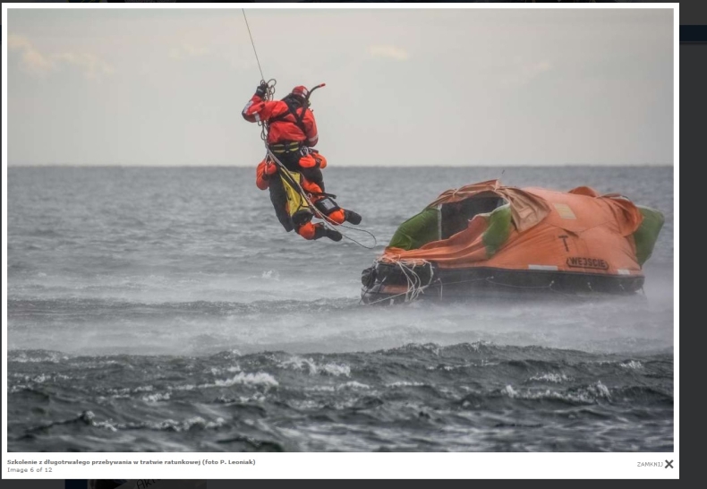 Trzy dni w dryfującej tratwie - GospodarkaMorska.pl