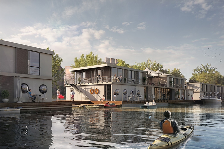 Gdańsk: powstanie hotel na wodzie - GospodarkaMorska.pl