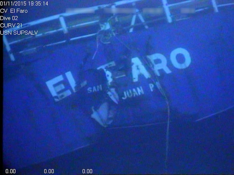 Ujawniono część zapisu z czarnej skrzynki kontenerowca El Faro. Kapitan jednostki kazał opuścić statek - GospodarkaMorska.pl