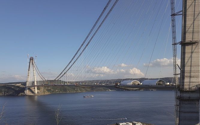 Erdogan otworzy spektakularny most nad Bosforem - GospodarkaMorska.pl