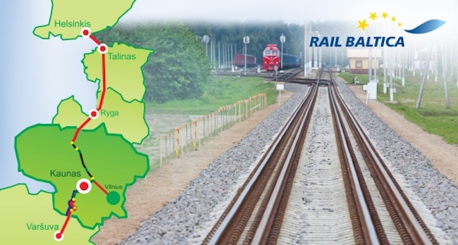 „Rzeczpospolita”: Kolej Rail Baltica może wreszcie ruszyć - GospodarkaMorska.pl