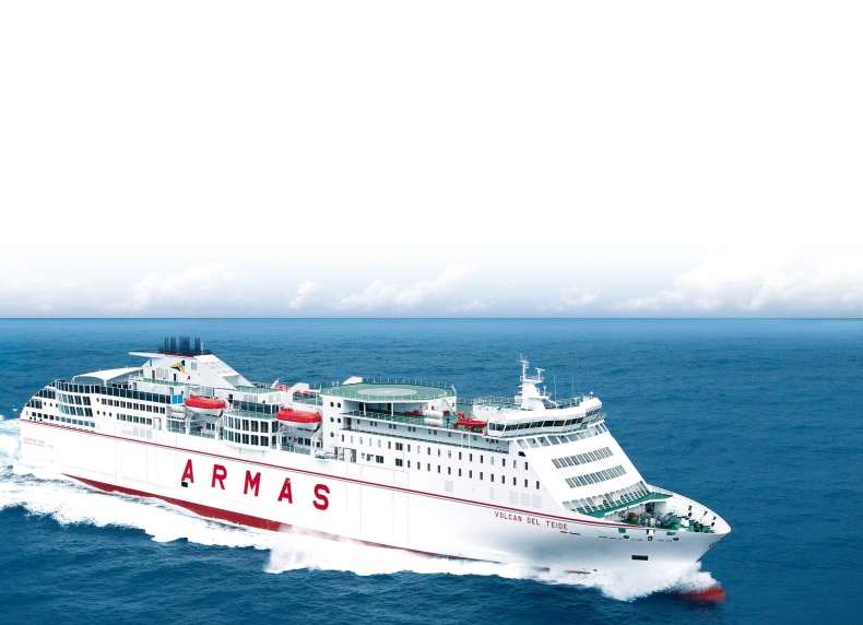 Nowy prom dla europejskiego przewoźnika  Naviera Armas - GospodarkaMorska.pl