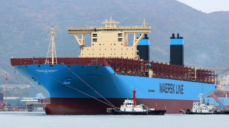 Maersk kończy z megakontenerowcami, będzie szukać okazji do przejęć - GospodarkaMorska.pl