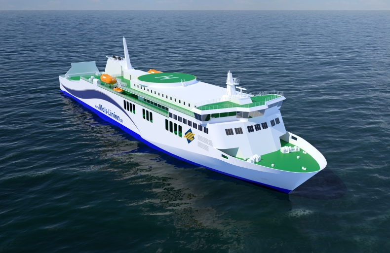 Nowy prom Mols-Linien z silnikami od Wärtsilä - GospodarkaMorska.pl
