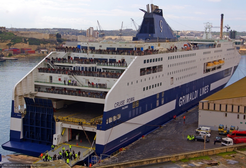 Grimaldi Lines uruchomiło nowe połączenie - GospodarkaMorska.pl
