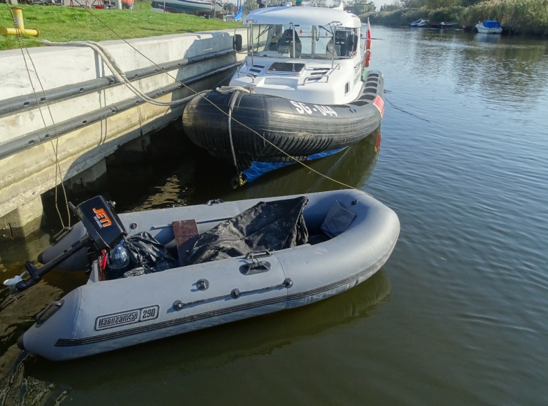 Pontonem przez granicę na Zalewie Wiślanym - GospodarkaMorska.pl