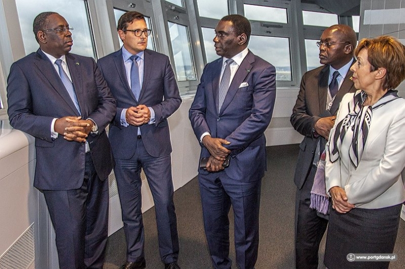 Prezydent Senegalu w Porcie Gdańsk - podsumowanie wizyty - GospodarkaMorska.pl