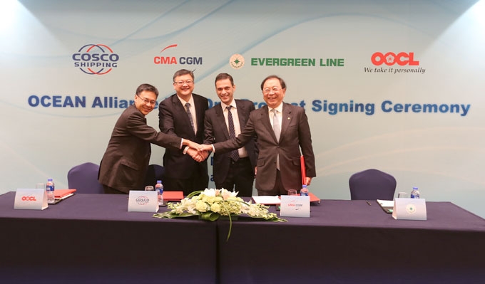 Ocean Alliance ogłosił siatkę połączeń - GospodarkaMorska.pl