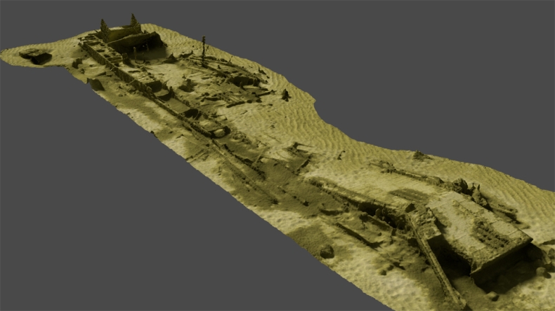 W Kołobrzegu naukowcy zbadali wrak niemieckiej barki desantowej - GospodarkaMorska.pl