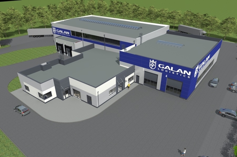 Nowa hala Galan Logistics - GospodarkaMorska.pl