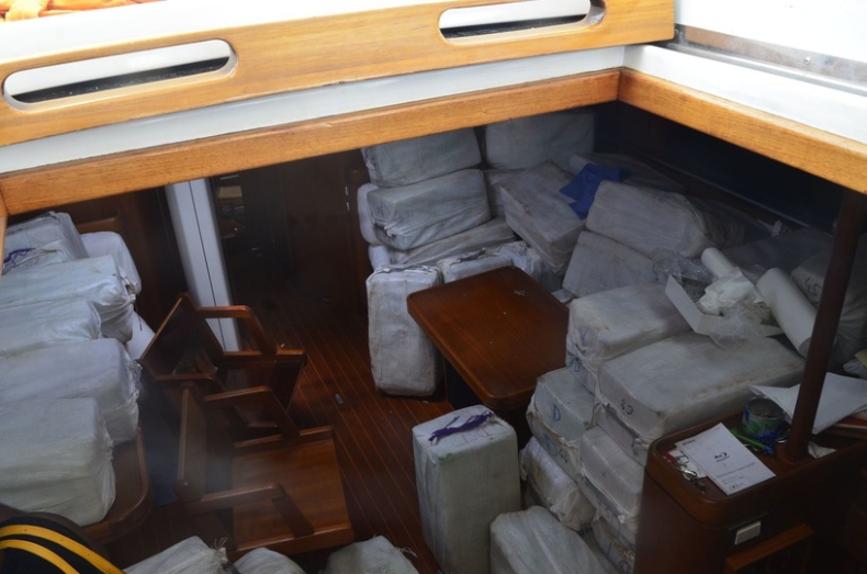 Na rybackim kutrze znaleziono prawie 2,6 tony kokainy - GospodarkaMorska.pl