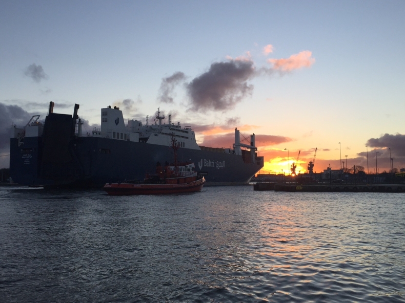 Kolejny statek arabskiego armatora w Gdańsku. Bahri Hohfuf jest tutaj pierwszy raz - GospodarkaMorska.pl