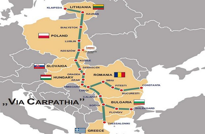Via Carpatia wzmocni więzy gospodarcze w Europie Środkowo-Wschodniej - GospodarkaMorska.pl