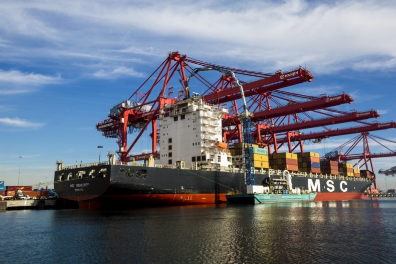 MSC przejmuje udziały Hanjin w amerykańskim porcie - GospodarkaMorska.pl