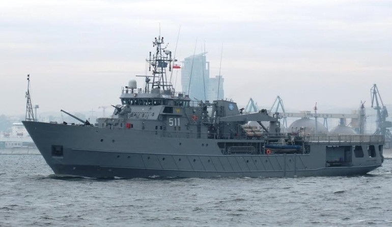 ORP Kontradmirał Xawery Czernicki rozpoczął służbę w ramach Sił Odpowiedzi NATO - GospodarkaMorska.pl