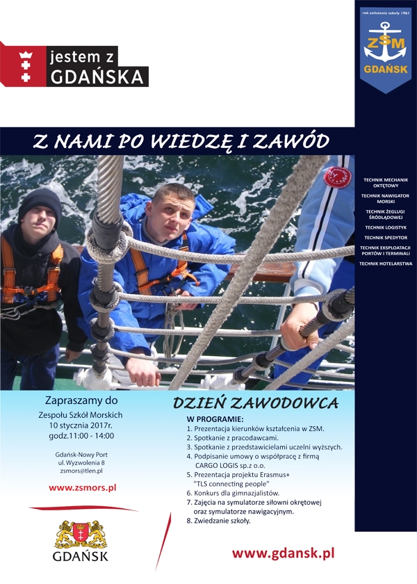 Wyrusz w rejs z Zespołem Szkół Morskich - GospodarkaMorska.pl