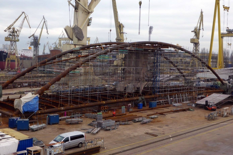 Olbrzymie przęsło mostu popłynie ze Szczecina do Norwegii (foto, wideo) - GospodarkaMorska.pl