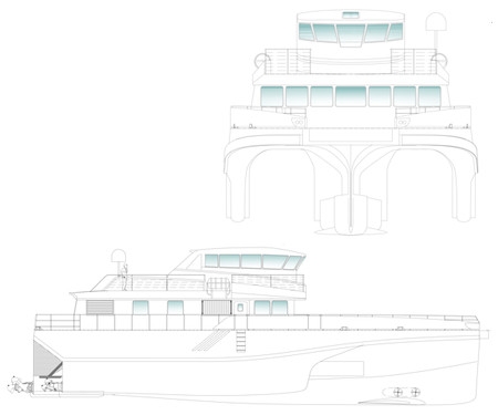Pierwsze na świecie hybrydowe trimarany powstają w Holandii - GospodarkaMorska.pl