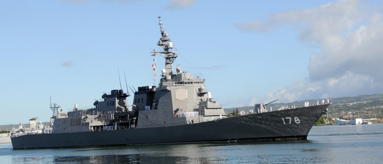 Okręty Korei Płd., Japonii i USA ćwiczą przechwytywanie rakiet - GospodarkaMorska.pl