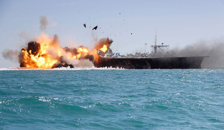 Saudyjski okręt ostrzelany u wybrzeży Jemenu - GospodarkaMorska.pl