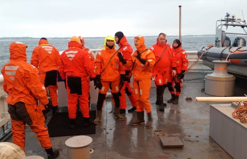 Szkolenie morskie Straży Granicznej w Finlandii - GospodarkaMorska.pl